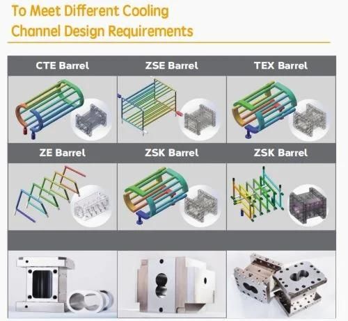 Barrel for Plastic and Food Parallel Twin Screw Extruder