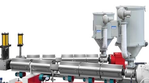 Chaoxu Easy to Operate Luggage Twin Screw Extruder Machine