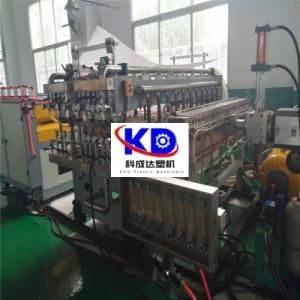 Plastic Grid Plate Making Machine/Plastic Hollow Sheet Extrusion Line