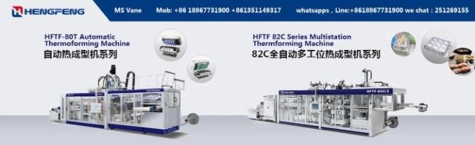 In Line Extrusion Plastic Thermoforming Machine (HFTF70T)