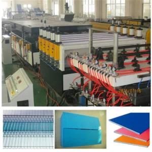 PP PE PC Hollow Sheet Machine /PP Hollow Grid Sheet Production Line