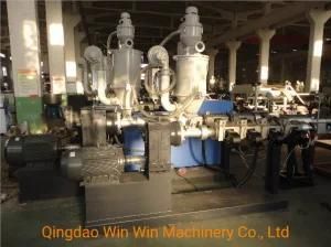 Dia 50mm PVC PP Corrugated Pipe Extrusion Line 20m/Min