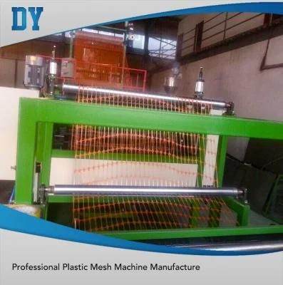 Plastic Safety Barricade Mesh Making Machine