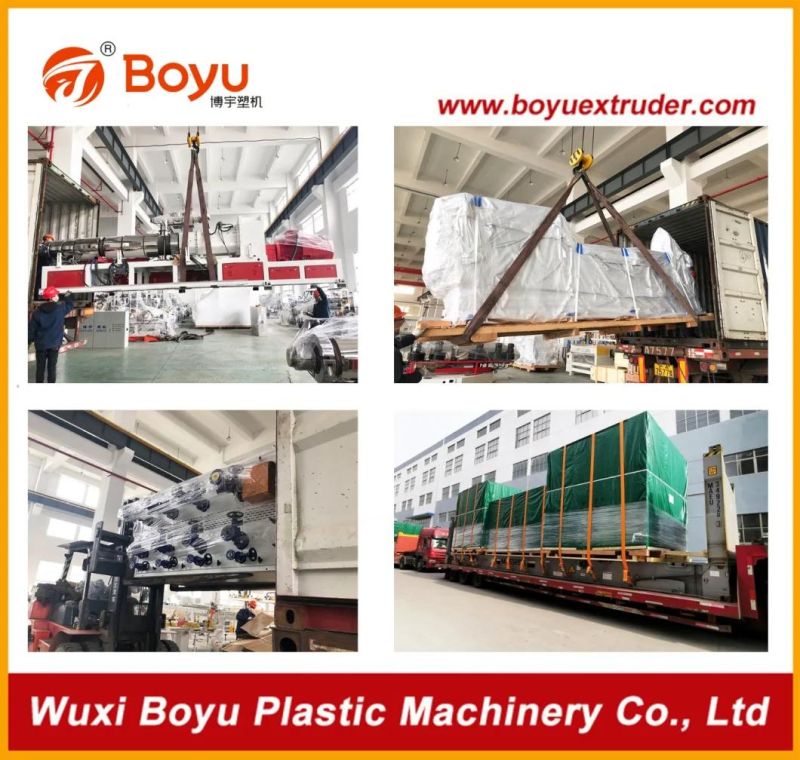 Spc Stone Plastic Flooring Board Extrusion Production Line Making Machine Extruder