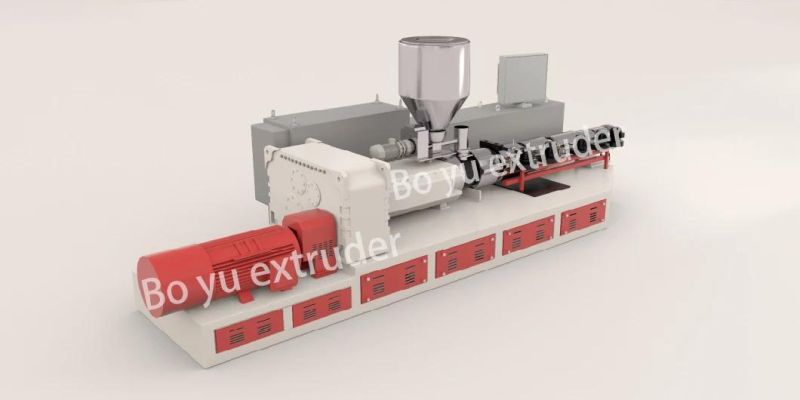 High Productivity Extruder Line Machine with 5 Roller Calender Twin Screw Plastic Spc Flooring