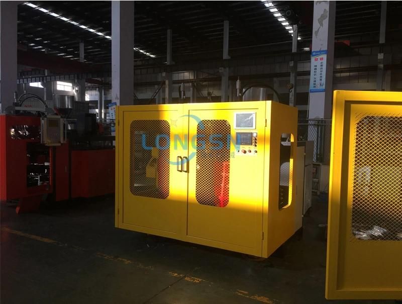 HDPE Bottle Blowing Mold Machine Double Station Automatic Blowing Machine