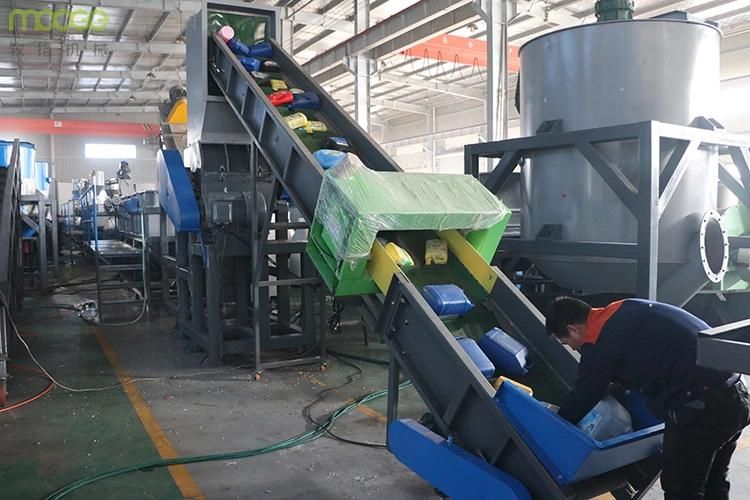 Hot Sell HDPE PE PP Milk Bottle Flakes Washing Line