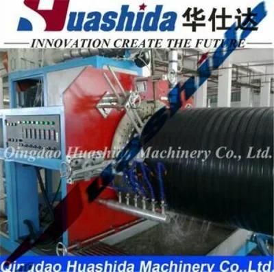 HDPE Large Caliber Hollow-Wall Winding Pipe Extrusion Line