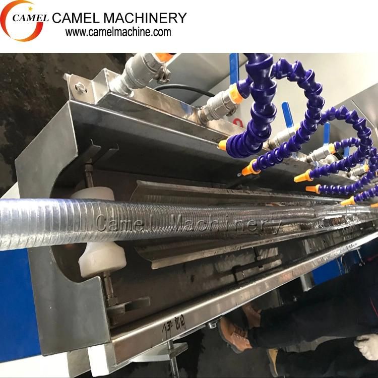 PVC Spiral Steel Wire Reinforced Suction Hose Production Extruder Extrusion Machine Line