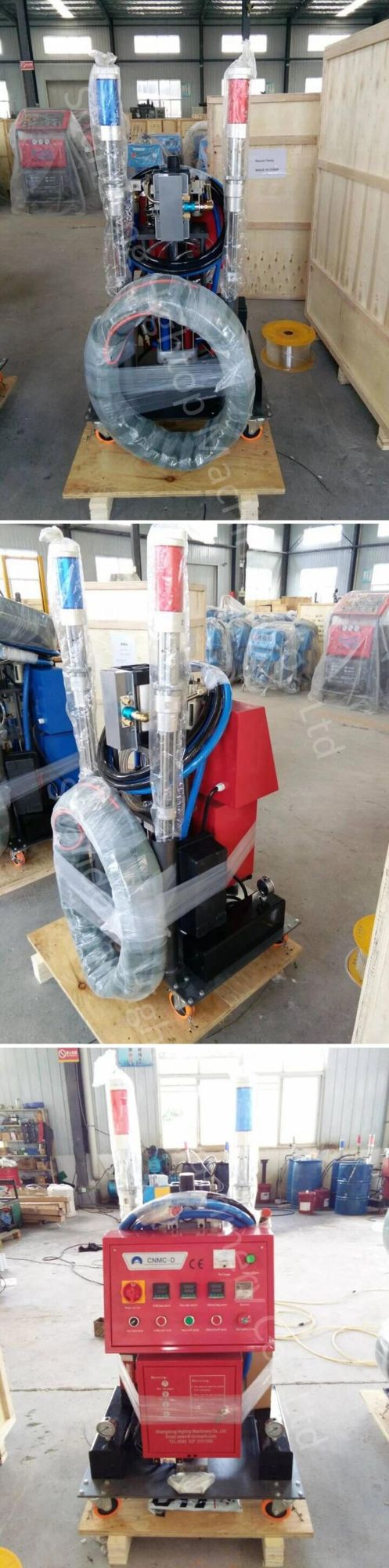 Ce Certification Cnmc-D Polyurethane Foam Injection Machine