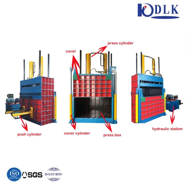 Y82t-100 Vertical Stainless Steel Baler Machine
