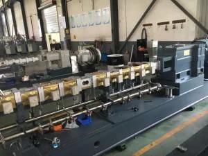 Plastic Compounding Twin Screw Extruder with Water Ring Pelletizer Cutting System