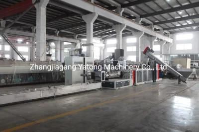 Yatong Plastic Extrusion Machinery for PP PE Film Bags Recycling Extruding Machine