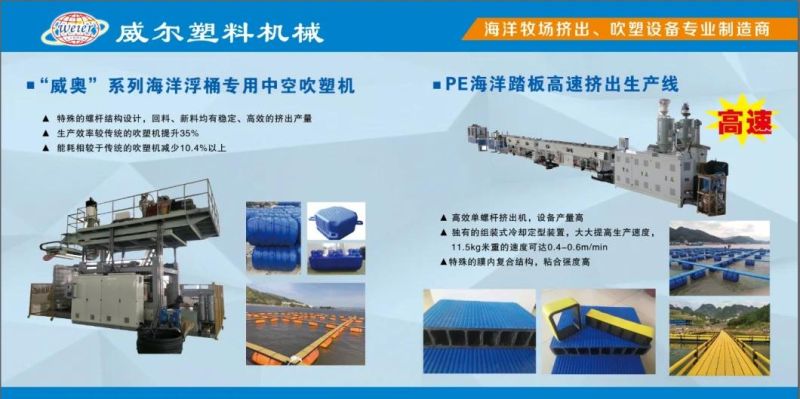 HDPE Plastic Fishing Pedal Making Machine with High Speed