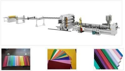 ABS / Tpo / EVA / EPDM Sheet Production Line