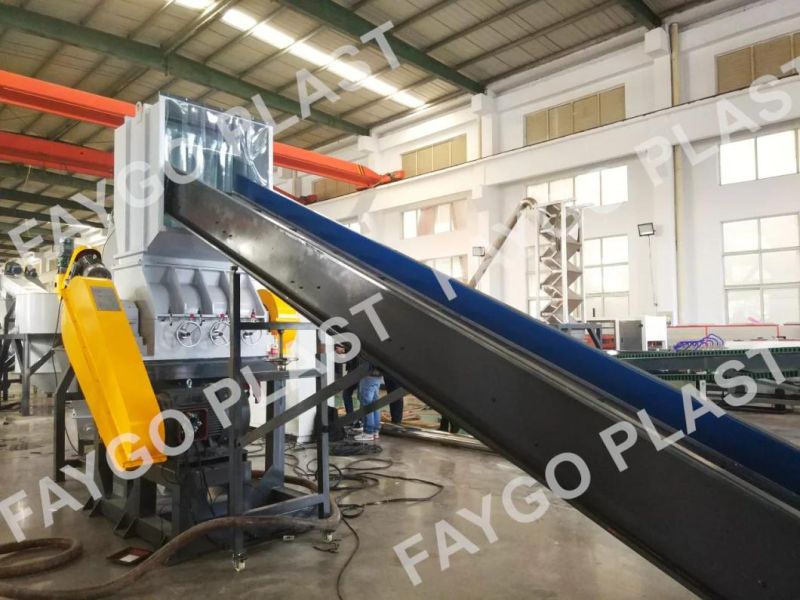 Plastic Pet Recycling Crushing Washing Making Machine