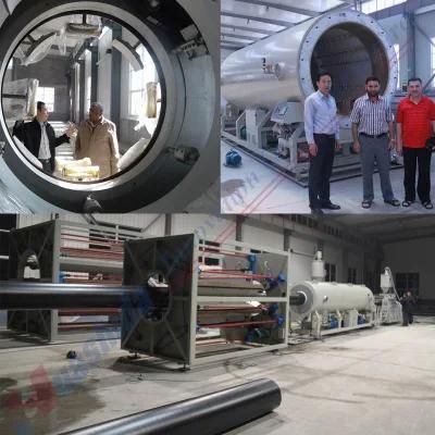 HDPE Plastic Jacket Casing Pipe Pre-Insulated Pipe Extrusion Machine