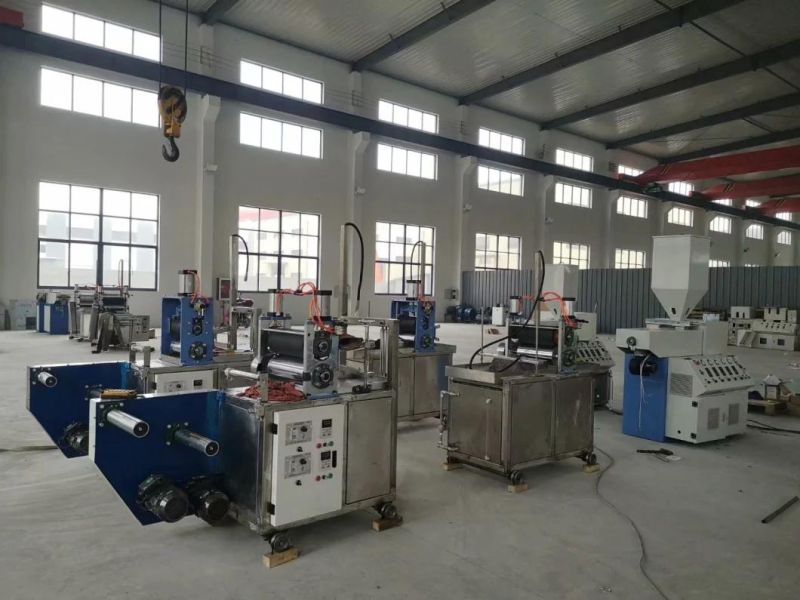 PVC Thermal Shringage Flat Blow Machine