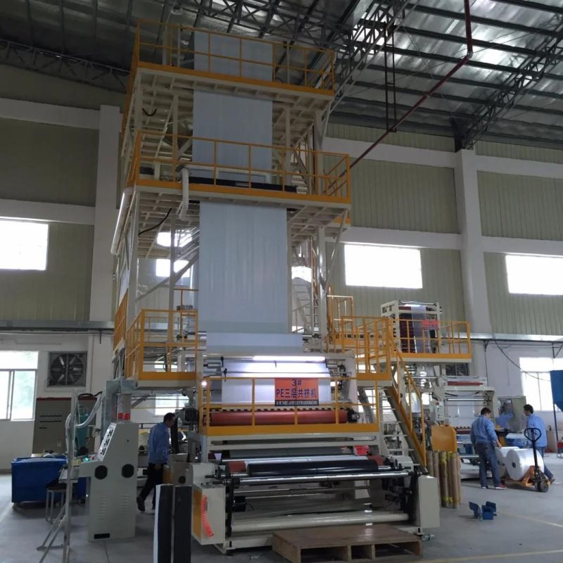 HDPE LDPE PLA Agricultural Greenhouse Film Extrusion Machine