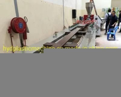 WPC Exterior Outdoor Wall Cladding / Decking Extrusion Making Machine