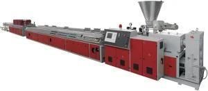 PVC, PE, PP Wood-Plastic Profiled Material Production Line