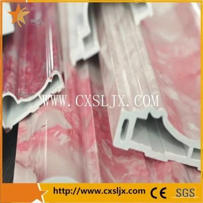 Automatic Plastic Stone PVC Imitation Marble Skirting Board Production Line