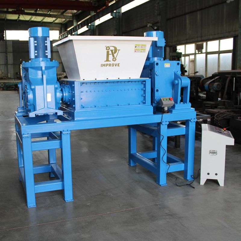 Waste Paper Shredder/Waste Corrugated Paper Shredder/Leather and Hard Paper Shredder/Double Shaft Shredder