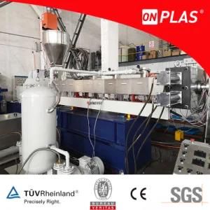 Waste Pet Flakes Recycling Granulator Keep 95% IV