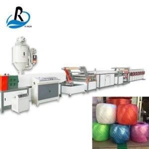 PP Rope Split Film Rope Baler Twine Rope PP Twine Making Machine