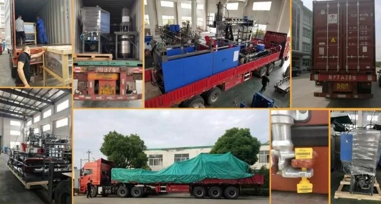 China HDPE Plastic Drums Buckets Cans Maker Blowing Blow Extrusion Machine