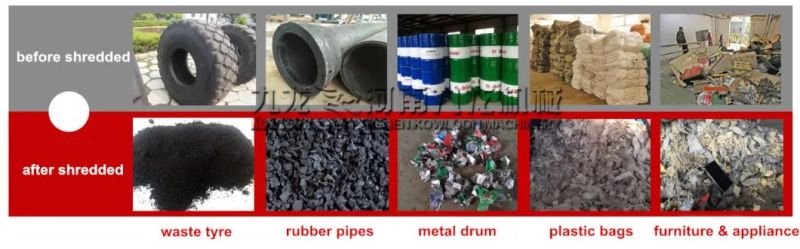 Shredding Cans/ Steel Plates/ Aluminium Products/ Iron Products Metal Shredder