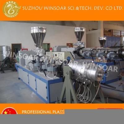 Low Noise Sj65/30 PP PE PPR Pipe Single Screw Extruding Machine