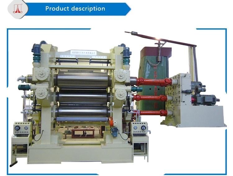 Sy-450 Four Roll Plastic and Rubber Calender Machine