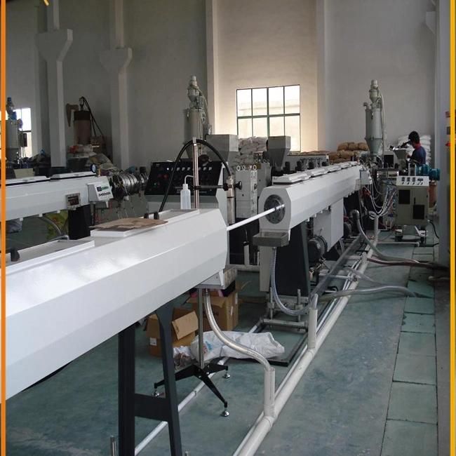 Zhangjiagang PE/PP/PPR/HDPE Plastic Pipe Extrusion Making Machine