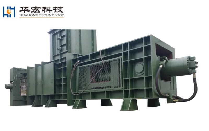 Huahong Hpa-160 Automatic Horizontal Non-Metal Baler Is Widely Used