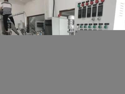 Plastic Bottle Flakes Recycling Double Screw Extruder