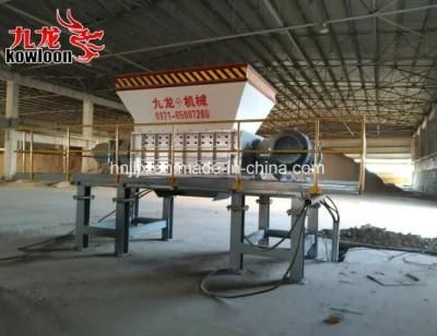 15 Tons Per Hour Double Shaft Agriculture Waste Shredder