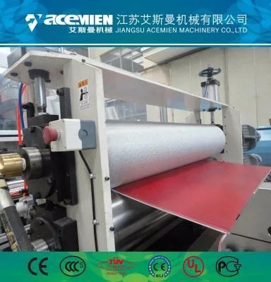 PVC Roof Tiles Extruder Raw Material Plastic Corrugated Roof Sheet Extrusion Line Widht ...