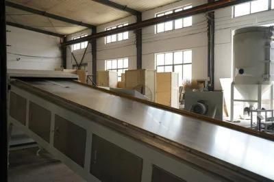Small Volume Extruder with Cooling Belt for Powder Coating Paint