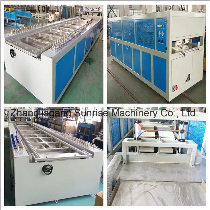 PVC Window Sill Wall Panel Profile Production Line / Extrusion Line