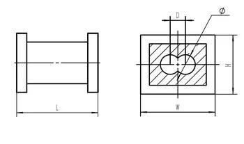 Barrel for Plastic and Food Parallel Twin Screw Extruder