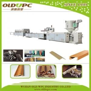 WPC Wood-Composite PVC Frame Door Floor Profile Extrusion Production Line