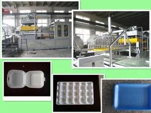 Automatic Thermoforming Machine for Tray with Robot Arm
