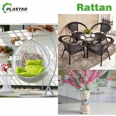 High Speed Plastic Artificial Rattan Making Machine/PVC PE Rattan Extruder Machine, ...