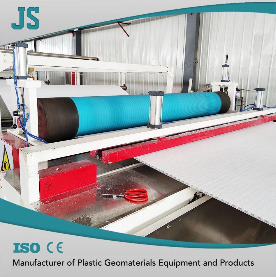 Plastic Composite Water Drain Board Machine Dimpled Membrane Machine