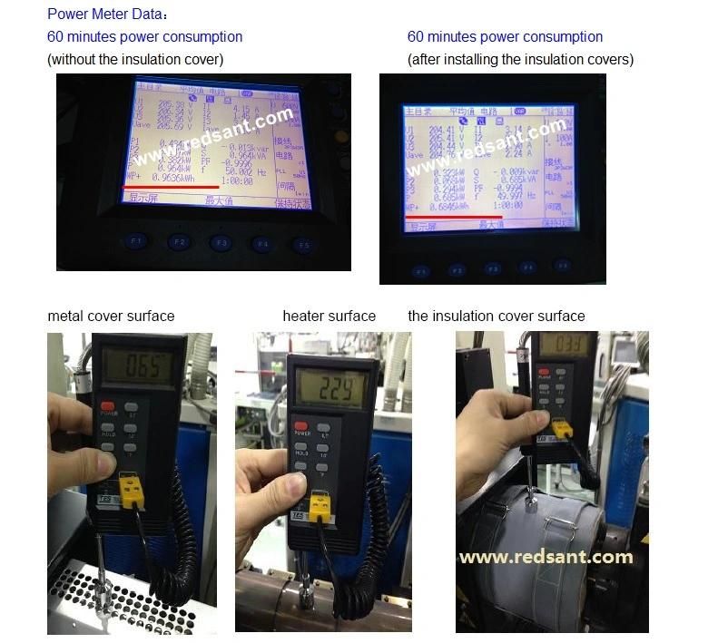 Band Heater Insulation for Injection Molding Machine for Energy Saving