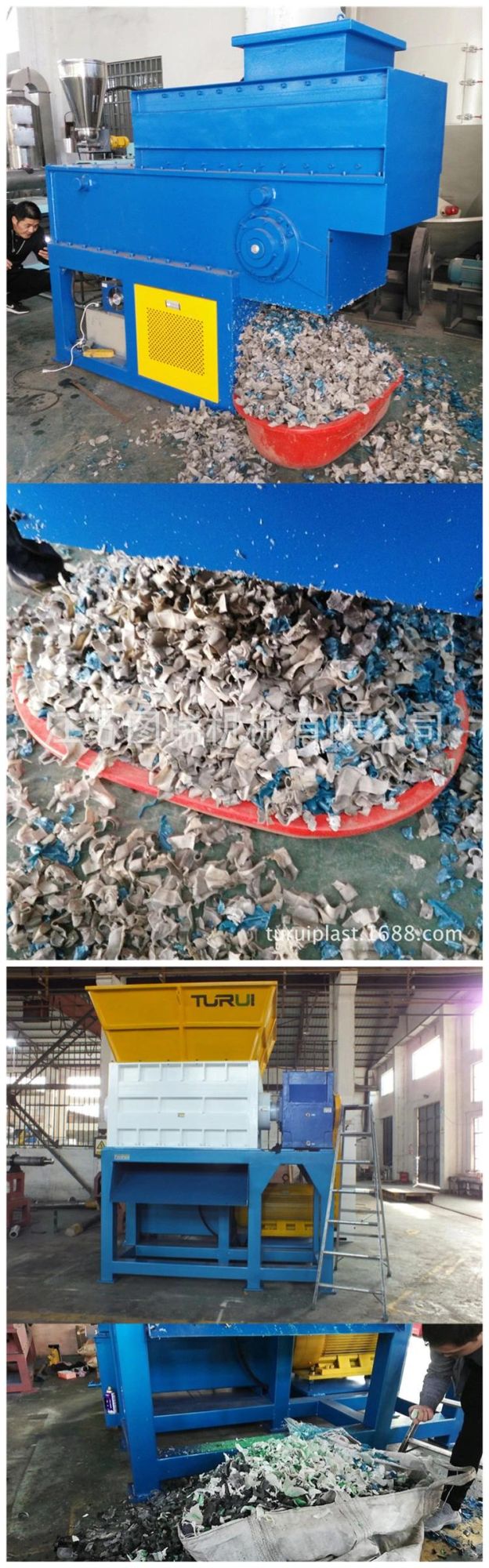 Wholesale High Quality Plastic Single Shaft Shredder Machine Ensure Safety and Stability
