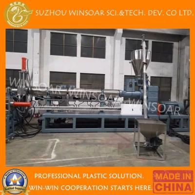Plastic Washed Clean Dry PP Woven Bag Flakes Scraps Recycling Granulating Pelletizing Line