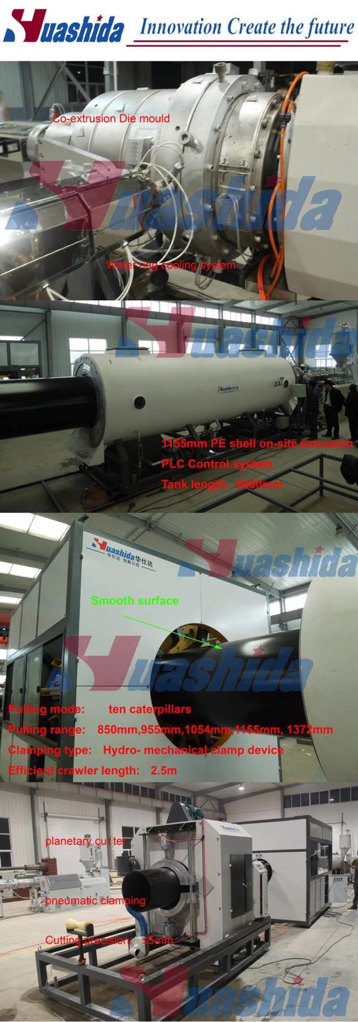 HDPE Solid Wall Pressure Pipe (20-63mm) Extrusion Line