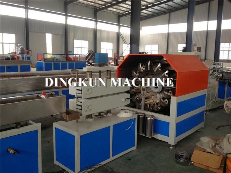 Soft PVC Braided Hose Pipe Machine / PVC Fiber Hose Making Machine